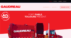 Desktop Screenshot of groupegaudreau.com